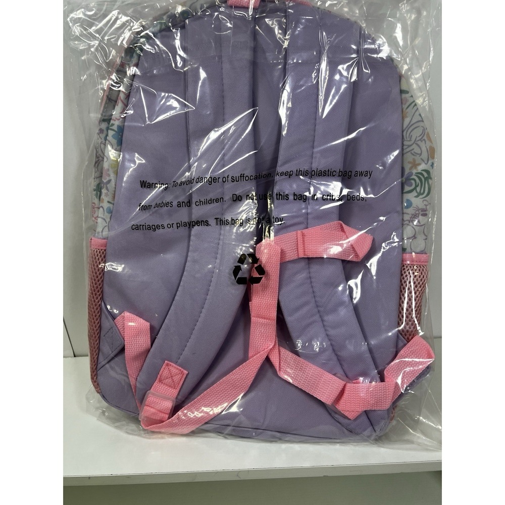 Minnie Mouse Girls 16" Laptop Backpack Light-Up Badge Pink NEW 2026 - Picture 4 of 6